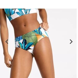 CALIA Women's Adjustable Tie Front Swim Bottoms